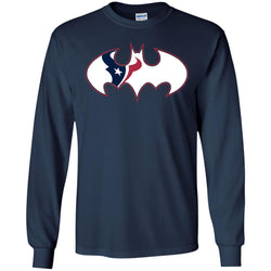 We Are The Houston Texans Batman Nfl Mashup Men Long Sleeve Shirt