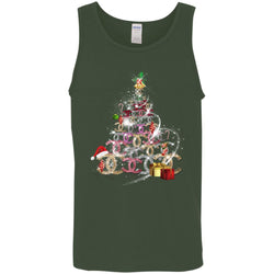 Chanel Christmas Tree T-shirt Men Cotton Tank