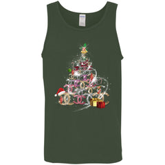 Chanel Christmas Tree T-shirt Men Cotton Tank Men Cotton Tank - parenttees