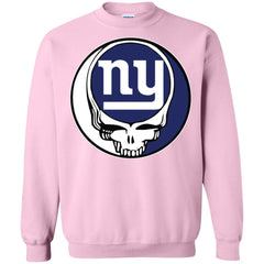 New York Giants Grateful Dead Steal Your Face Football Nfl Shirts Crewneck Pullover Sweatshirt Crewneck Pullover Sweatshirt - parenttees