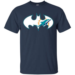 We Are The Miami Dolphins Batman Nfl Mashup Men Cotton T-Shirt Men Cotton T-Shirt - parenttees