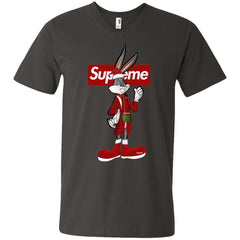 Supreme Rabbit Party T-shirt Men V-Neck T-Shirt Men V-Neck T-Shirt - parenttees