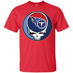 Tennessee Titans Grateful Dead Steal Your Face Football Nfl Shirts Men Cotton T-Shirt Men Cotton T-Shirt - parenttees