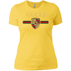 New Gucci Porsche Shirt Women Cotton T-Shirt Women Cotton T-Shirt - parenttees