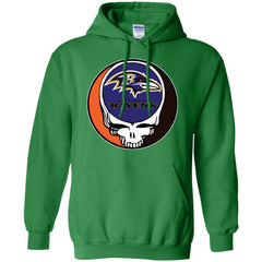 Baltimore Ravens Grateful Dead Steal Your Face Football Nfl Shirts Pullover Hoodie Sweatshirt Pullover Hoodie Sweatshirt - parenttees