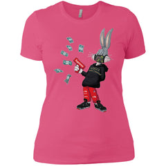 Rabbit Gucci T-shirt Women Cotton T-Shirt Women Cotton T-Shirt - parenttees