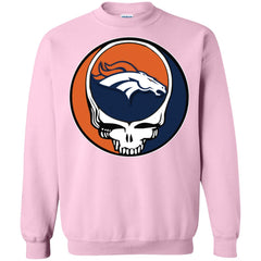 Denver Broncos Grateful Dead Steal Your Face Football Nfl Shirts Crewneck Pullover Sweatshirt Crewneck Pullover Sweatshirt - parenttees