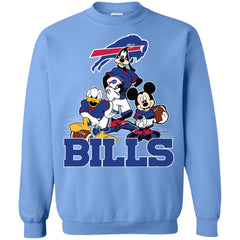 Mickey Mouse Buffalo Bills American Football Nfl Sports Shirt Crewneck Pullover Sweatshirt Crewneck Pullover Sweatshirt - parenttees