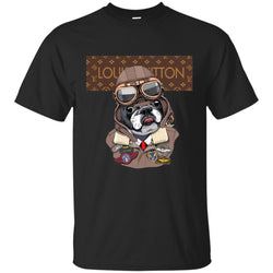 Louis Vuitton T-shirt Style Dogs T-shirt Men Cotton T-Shirt