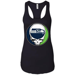 Seattle Seahawks Grateful Dead Steal Your Face Football Nfl Shirts Women Tank Top