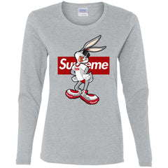 Supreme Rabbit T Shirt Women Long Sleeve Shirt Women Long Sleeve Shirt - parenttees