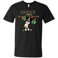 Gucci Mickey Mouse Top Trending T-shirt Men V-Neck T-Shirt Men V-Neck T-Shirt - parenttees