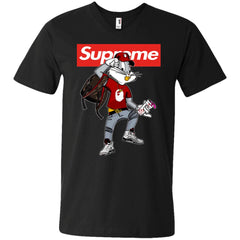 Supreme Rabbit Shirt Men V-Neck T-Shirt Men V-Neck T-Shirt - parenttees