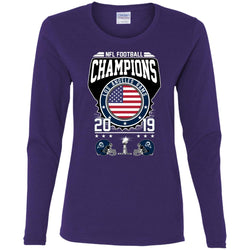 Nfl – Football Champions Los Angeles Rams Super Bowl 2019 Women Long Sleeve Shirt