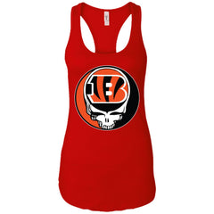 Cincinnati Bengals Grateful Dead Steal Your Face Football Nfl Shirts Women Tank Top Women Tank Top - parenttees