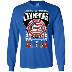 Nfl – Football Champions Kansas City Chiefs Super Bowl 2019 Men Long Sleeve Shirt Men Long Sleeve Shirt - parenttees