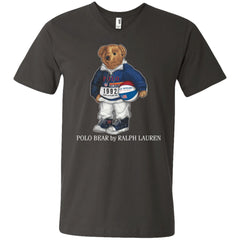Ralph Lauren Polo Bear T-shirt Men V-Neck T-Shirt Men V-Neck T-Shirt - parenttees