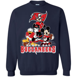 Mickey Mouse Tampa Bay Buccaneers American Football Nfl Sports Shirt Crewneck Pullover Sweatshirt