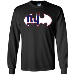 We Are The New York Giants Batman Nfl Mashup Men Long Sleeve Shirt Men Long Sleeve Shirt - parenttees