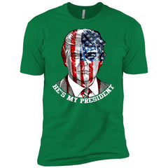 Donald Trump American Flag T-shirt Men Short Sleeve T-Shirt Men Short Sleeve T-Shirt - parenttees