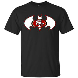 We Are The San Francisco 49ers Batman Nfl Mashup Men Cotton T-Shirt