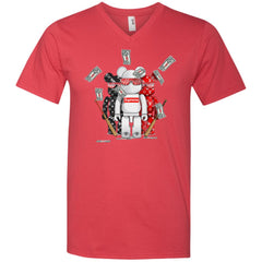 Supreme Lego Robot T-shirt Men V-Neck T-Shirt Men V-Neck T-Shirt - parenttees