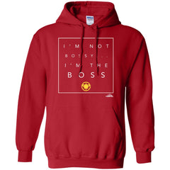 Captain Marvel Not Bossy I'm The Boss Pullover Hoodie Sweatshirt Pullover Hoodie Sweatshirt - parenttees