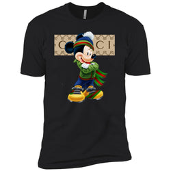 Gucci Trending Mickey T-shirt Men Short Sleeve T-Shirt