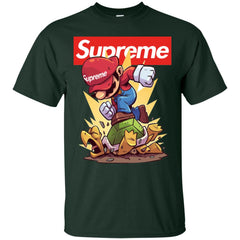 Supreme Mario Gaming T-shirt Men Cotton T-Shirt Men Cotton T-Shirt - parenttees