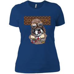 Louis Vuitton T-shirt Style Dogs T-shirt Women Cotton T-Shirt Women Cotton T-Shirt - parenttees