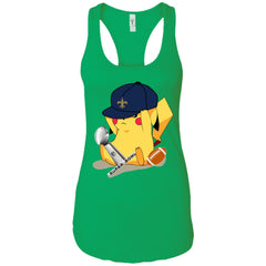 Nfl – New Orleans Saints Pikachu Super Bowl 2019 Football Women Tank Top Women Tank Top - parenttees