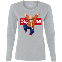 Supreme Kame Turtle Dragon Ball T-shirt Women Long Sleeve Shirt Women Long Sleeve Shirt - parenttees