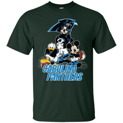 Mickey Mouse Carolina Panthers American Football Nfl Sports Shirt Men Cotton T-Shirt