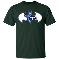 We Are The Tennessee Titans Batman Nfl Mashup Men Cotton T-Shirt Men Cotton T-Shirt - parenttees