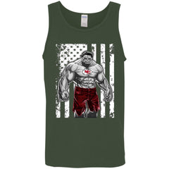 Giants Hulk Kansas City Chiefs T-shirt Men Cotton Tank Men Cotton Tank - parenttees