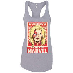 Captain Marvel Ornament Women Tank Top