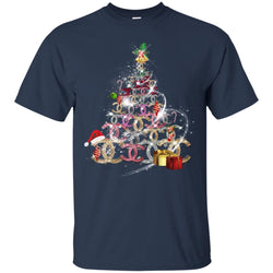 Chanel Christmas Tree T-shirt Men Cotton T-Shirt