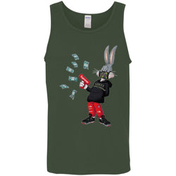 Rabbit Gucci T-shirt Men Cotton Tank