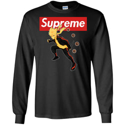 Supreme Naruto T-shirt Men Long Sleeve Shirt