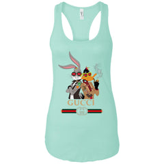 Gucci Trending T-shirt Rabbit And Donald T-shirt Women Tank Top Women Tank Top - parenttees