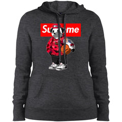 Supreme Bear Basketball T-shirt Women Hooded Sweatshirt Women Hooded Sweatshirt - parenttees