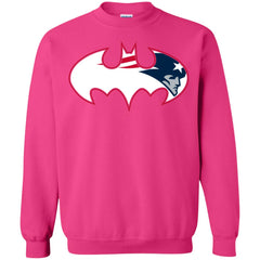 We Are The New England Patriots Batman Nfl Mashup Crewneck Pullover Sweatshirt Crewneck Pullover Sweatshirt - parenttees