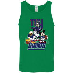 Mickey Mouse New York Giants American Football Nfl Sports Shirt Men Cotton Tank Men Cotton Tank - parenttees