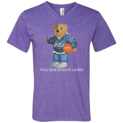 Polo Bear Ralph Lauren Men V-Neck T-Shirt Men V-Neck T-Shirt - parenttees