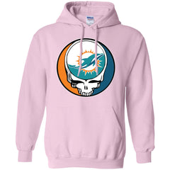 Miami Dolphins Grateful Dead Steal Your Face Football Nfl Shirts Pullover Hoodie Sweatshirt Pullover Hoodie Sweatshirt - parenttees