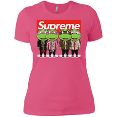 Supreme Turtle T-shirt Women Cotton T-Shirt Women Cotton T-Shirt - parenttees