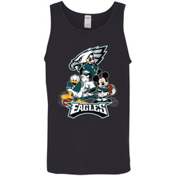 Mickey Mouse Philadelphia Eagle American Football Nfl Sports Shirt Men Cotton Tank