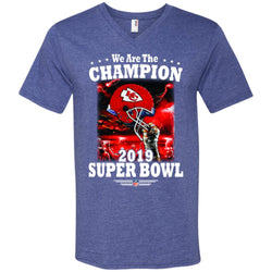 Nfl – Kansas City Chiefs We Are The Champion 2019 Super Bowl Football Men V-Neck T-Shirt