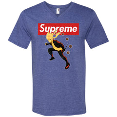 Supreme Naruto T-shirt Men V-Neck T-Shirt Men V-Neck T-Shirt - parenttees