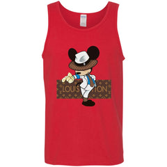 Louis Vuitton Mickey Dance Tshirt Men Cotton Tank Men Cotton Tank - parenttees